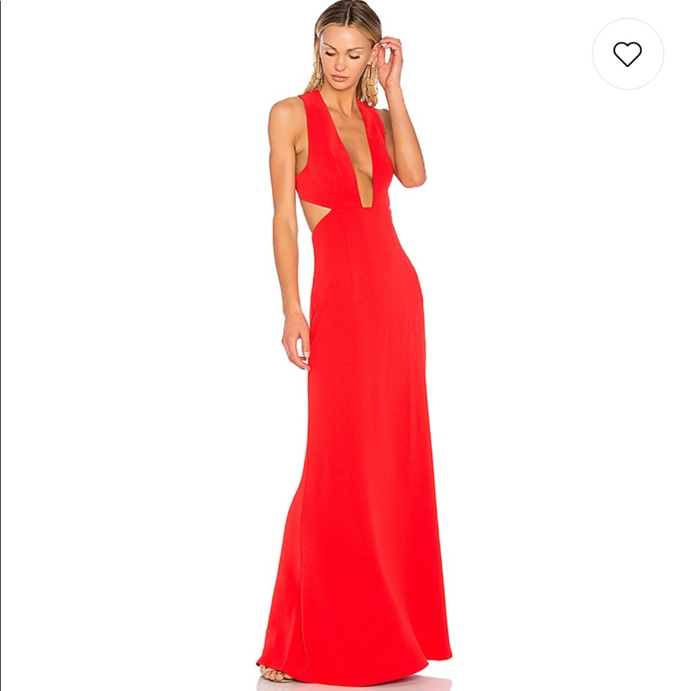 NBD Yani Dress Red